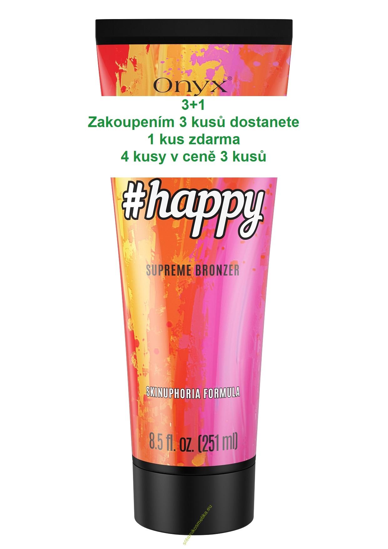 #HAPPY  SUPREME BRONZER   251 ml   solární kosmetika
